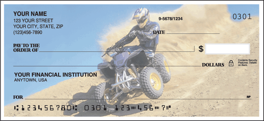 ATV Dirt Wheels Checks - click to view larger image