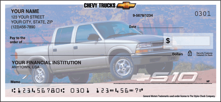 chevy trucks checks - click to preview