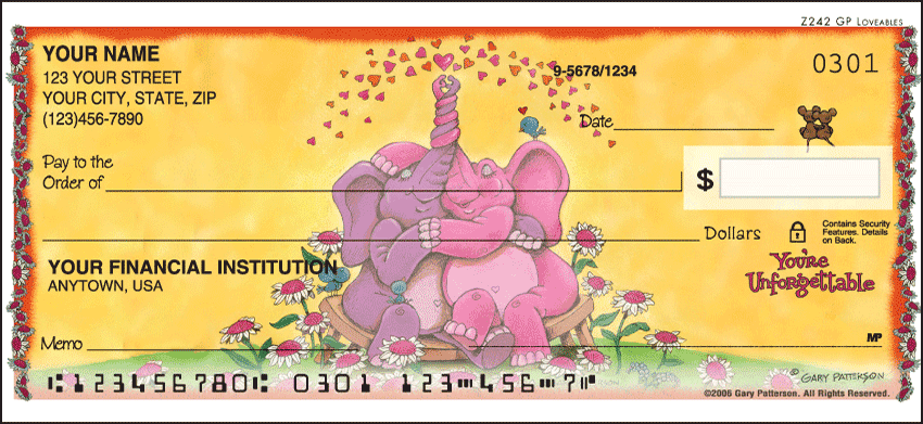 Enlarged view of gary patterson lovables checks
