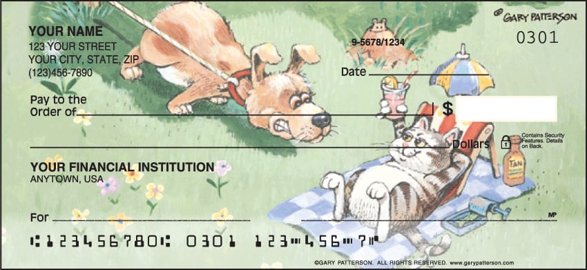 gary patterson pets checks - click to preview