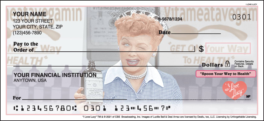 i love lucy checks - click to preview