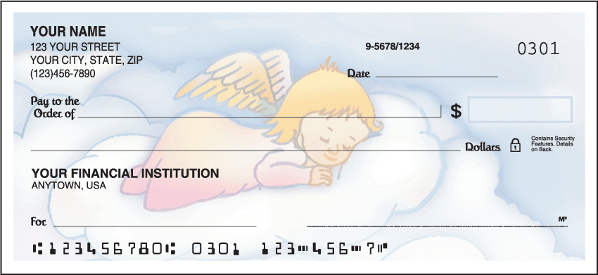 precious angels checks - click to preview