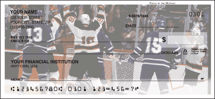 Enlarged view of pro hockey checks