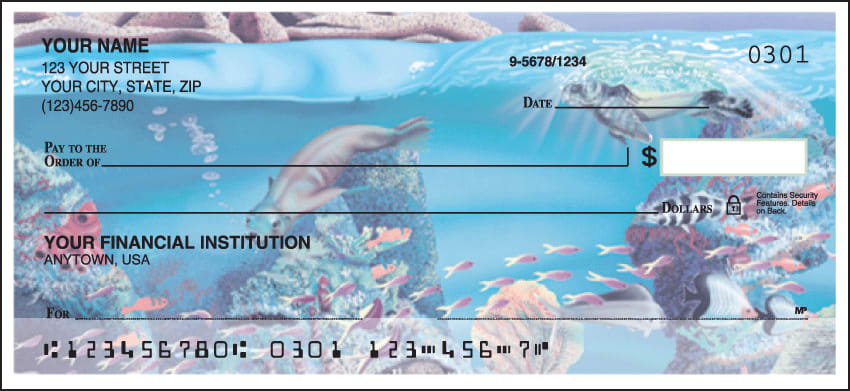 undersea fantasy checks - click to preview