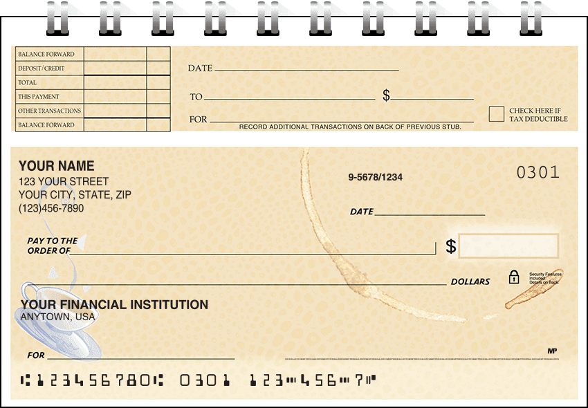 coffee break top stub checks - click to preview