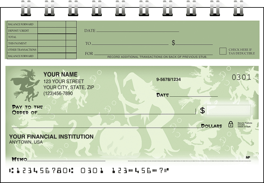 halloween top stub checks - click to preview