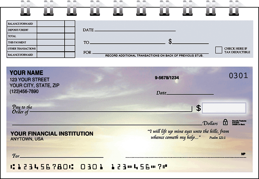 inspirations top stub checks - click to preview