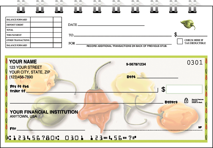 salsa top stub checks - click to preview