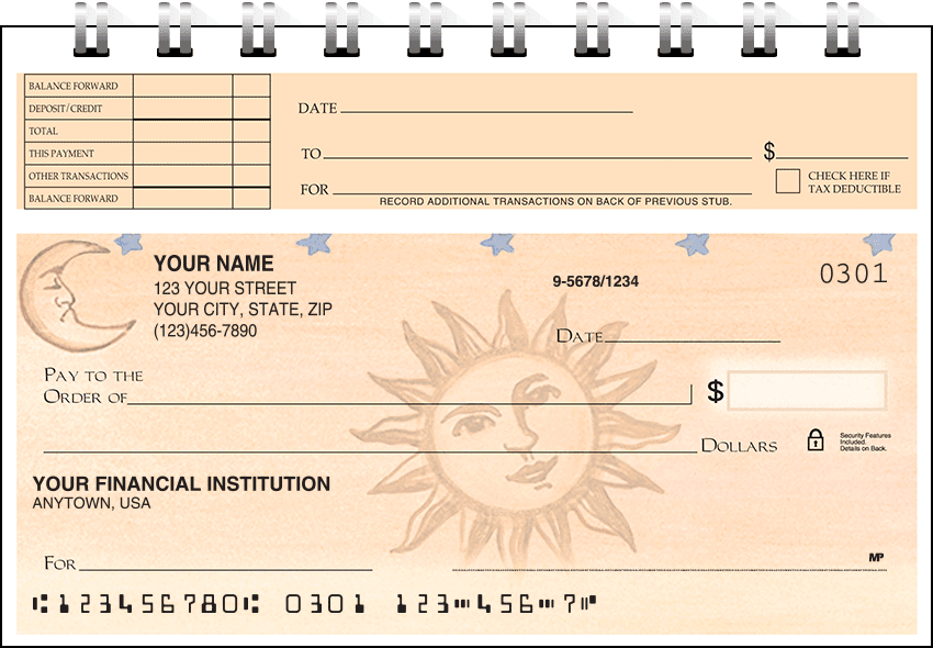 sun & moon top stub checks - click to preview