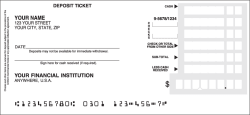 Personal Deposit Tickets