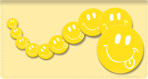 All Smiles Fabric Checkbook Cover – click to view product detail page