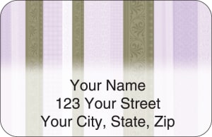 Chocolate Decor Address Labels – click to view product detail page