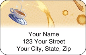 Coffee Break Address Labels – click to view product detail page