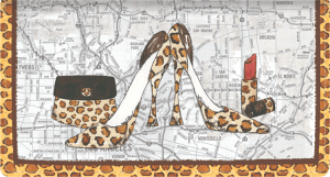 Concrete Jungle Leather Checkbook Cover – click to view product detail page