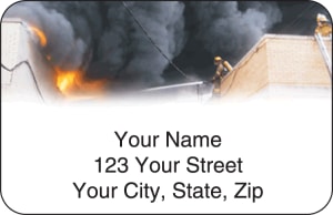 Fire & Rescue Address Labels – click to view product detail page