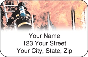 Firefighter Address Labels – click to view product detail page