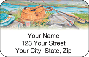 Fishing Address Labels – click to view product detail page