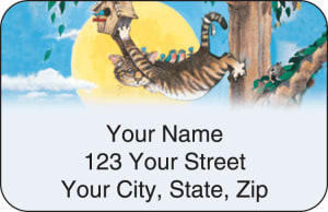 Gary Patterson Cats Address Labels – click to view product detail page