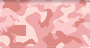 Girly Camo Leather Checkbook Cover – click to view product detail page