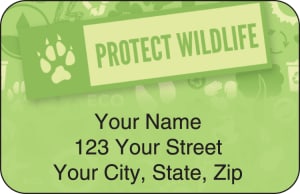 Green Routine Address Labels – click to view product detail page