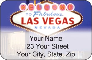 Las Vegas Address Labels – click to view product detail page