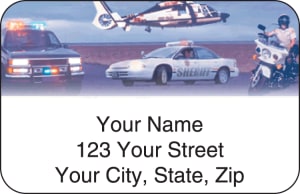 Law Enforcement Address Labels – click to view product detail page