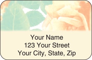 Majestic Rose Address Labels – click to view product detail page