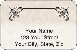 Parchment Address Labels – click to view product detail page