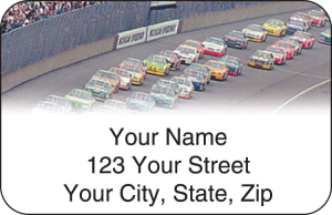 Racing Address Labels – click to view product detail page