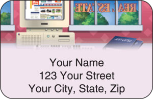 Real Estate Address Labels – click to view product detail page