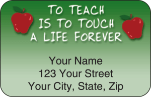 Teachers Address Labels – click to view product detail page