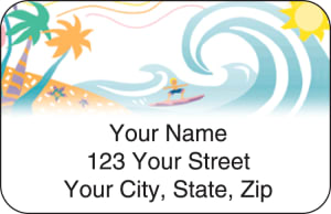 Tropical Moods Address Labels – click to view product detail page