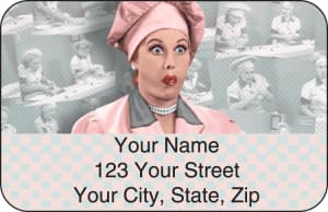 Vintage Lucy Address Labels – click to view product detail page