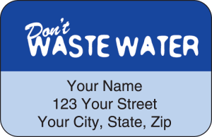 Water Wise Address Labels – click to view product detail page