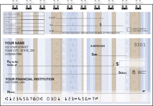 Chocolate Decor Top Stub Checks – click to view product detail page