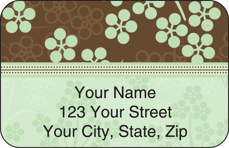 Bittersweet Address Labels - click to view larger image