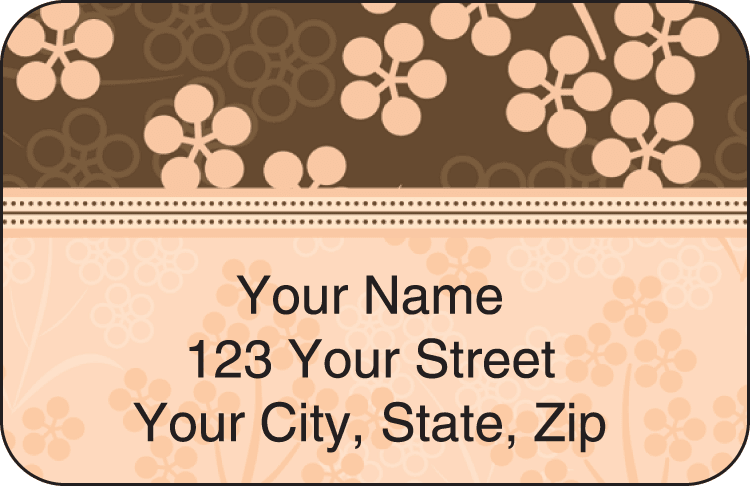 bittersweet address labels - click to preview