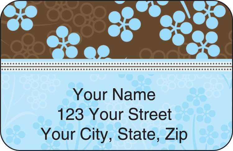 bittersweet address labels - click to preview