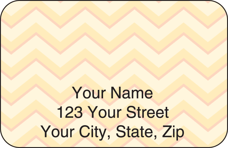 chevron address labels - click to preview