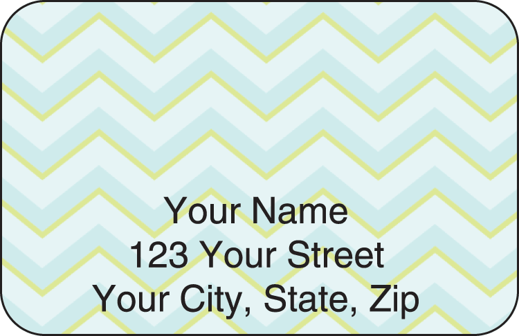 chevron address labels - click to preview