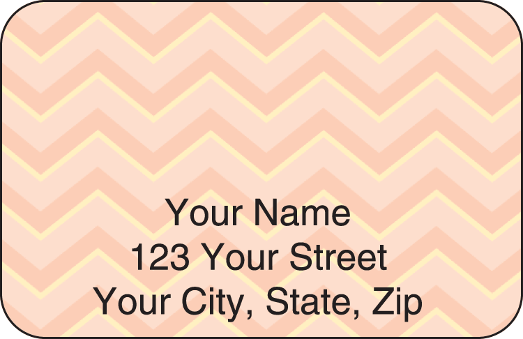 chevron address labels - click to preview