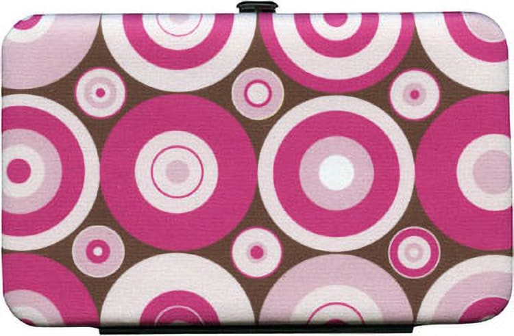 Enlarged view of circles credit card/id holder