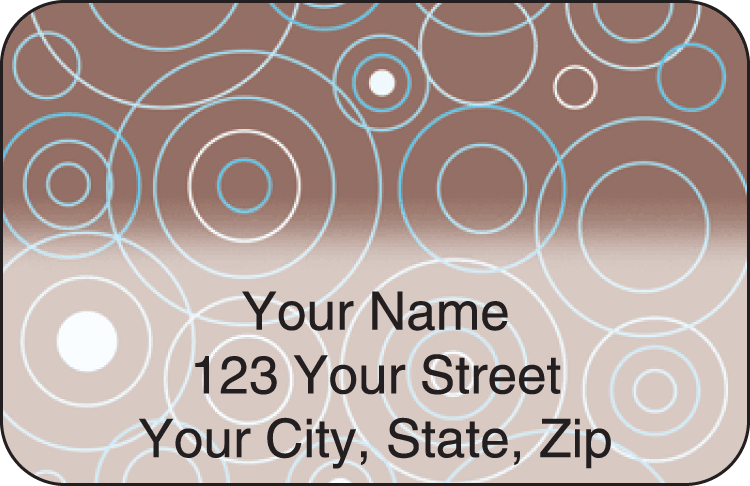 circles address labels - click to preview