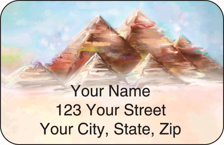 destinations address labels - click to preview