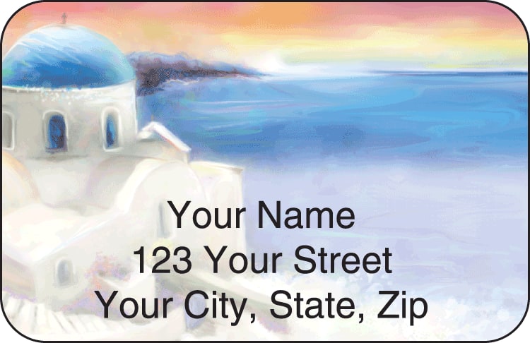 destinations address labels - click to preview