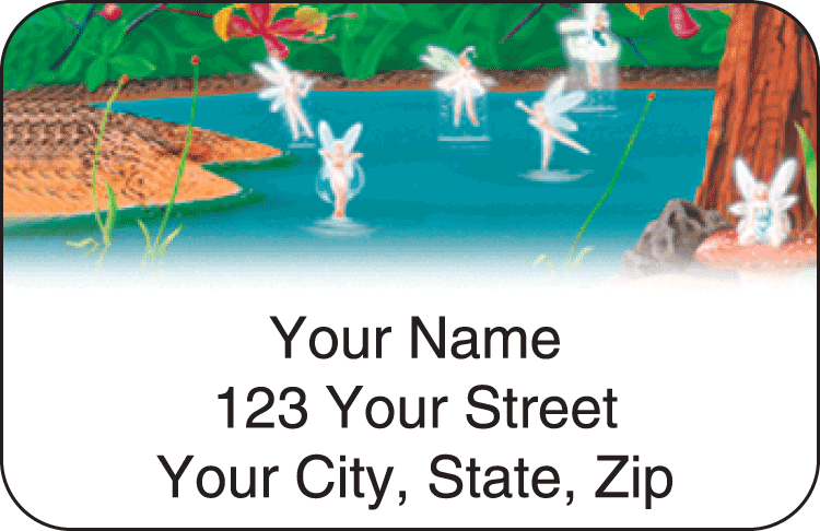 Fantasyland Address Labels - click to view larger image