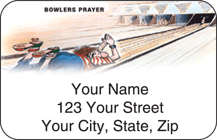 gary patterson bowling address labels - click to preview