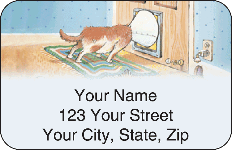 gary patterson dogs address labels - click to preview