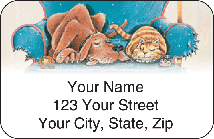 Enlarged view of gary patterson pets address labels