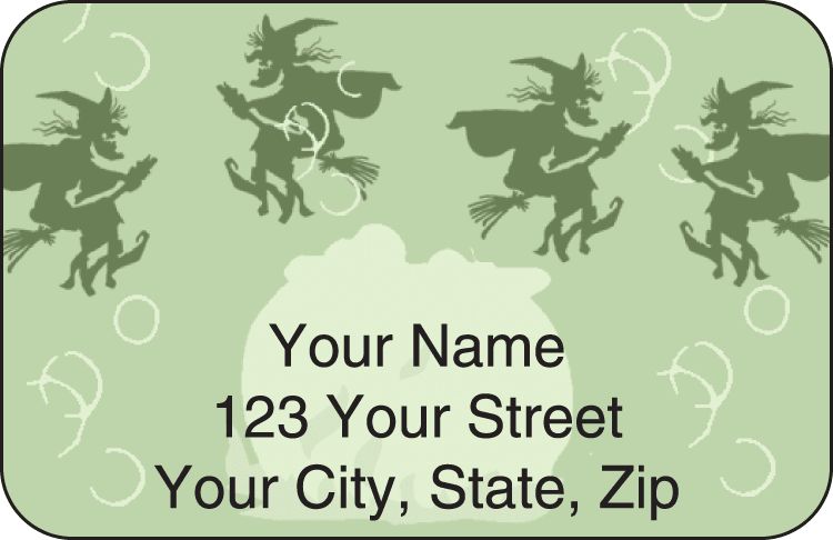 Halloween Address Labels - click to view larger image